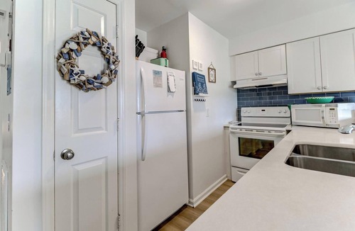 North Carolina Coast Condo | Steps from Carolina Beach, Pool, Sleeps 5!