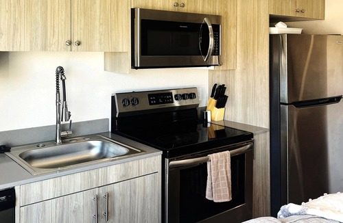 Uptown Apartment | Steps from Saint Joseph Hospital