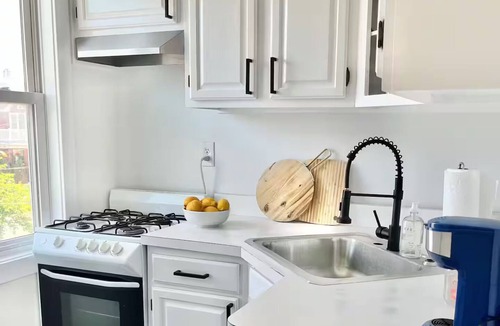 Queens Apartment | Steps From the Beach Designer Space For 2