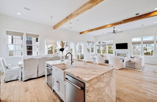 Seacrest House | Steps From The Beach! Private Pool! Gulf Views! LSV!