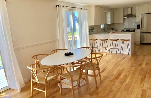 West Yarmouth House | Steps to a coveted private beach in a gated community