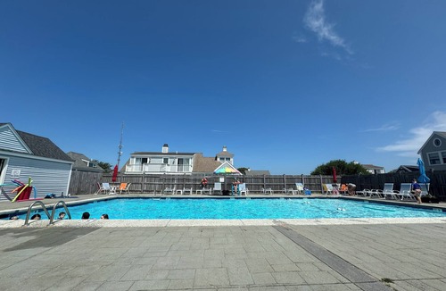 West Yarmouth House | Steps to a coveted private beach in a gated community