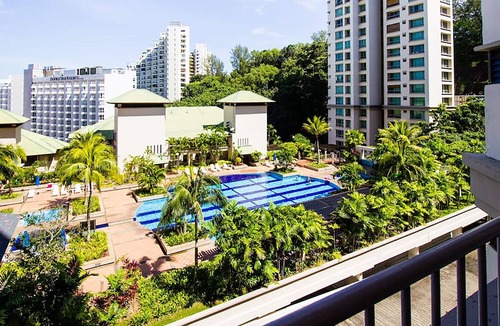 Puncak Ria Condo | Steps to Beach. Nicely renovated with Huge Pool