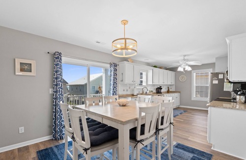 Ocean Isle Beach House | Steps to Beach, Private pool,6-pass golf cart incl