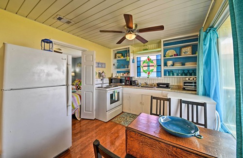 Gulf Palms House | Steps to Gulf! Pet-Friendly Galveston Getaway