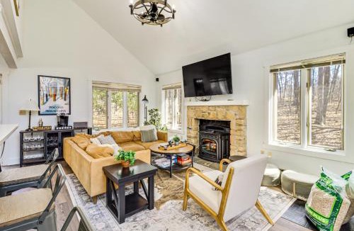 White Haven House | Steps to Jack Frost Ski Resort: Townhome w/Decks
