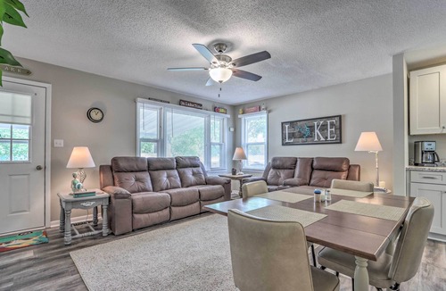 Camdenton Cottage | Steps to Lake of the Ozarks: Family Home w/Views!