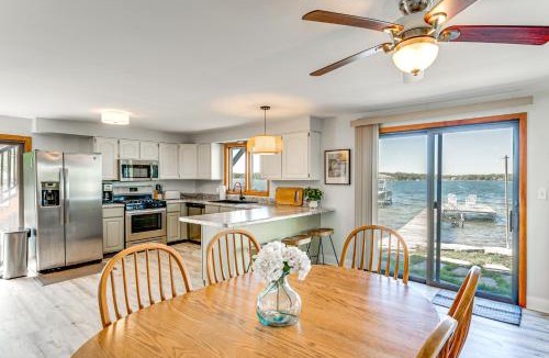 Powers Lake House | Steps to Powers Lake: Wisconsin Family Home