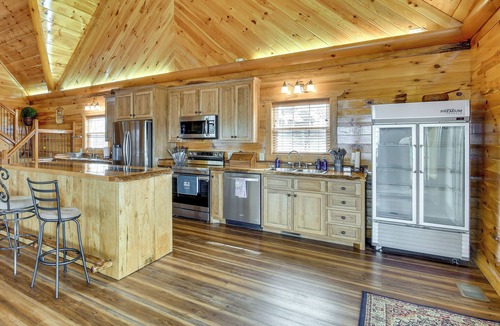 Morganton House | Steps to Private Beach! Family Home on Lake James