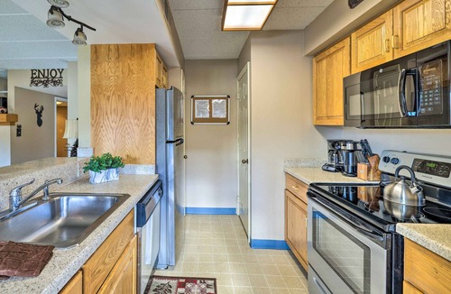 Lake Harmony Condo | Steps to Shore: Scenic Big Boulder Lake Condo!
