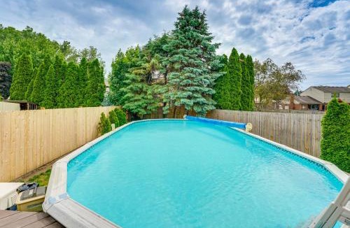 Sterling Heights House | Sterling Heights Getaway with Fire Pit!