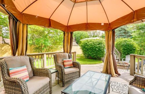 Sterling Heights House | Sterling Heights Getaway with Fire Pit!