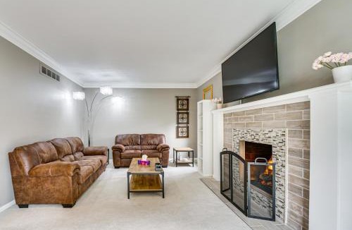 Sterling Heights House | Sterling Heights Getaway with Fire Pit!