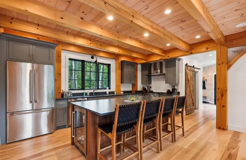 Morrisville House | Sterling Retreat: 4 br, wood fireplace, deck, firepit, private!