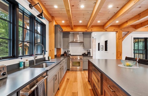 Morrisville House | Sterling Retreat: 4 br, wood fireplace, deck, firepit, private!