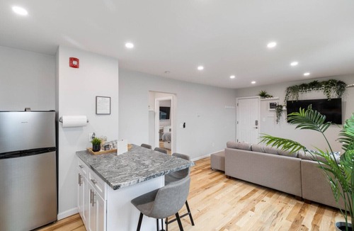 Mystic Apartment | Stevedore Landing-#3 · walk downtown Mystic · train · aquarium