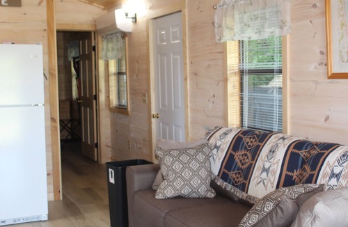 Bradford Cabin | Stevens Lane New Log Cabin - Lamoka Lake - just steps from the water's edge.