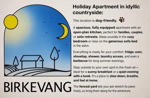 Faxe Apartment | Stevns Birkevang holiday apartment in idyllic countryside