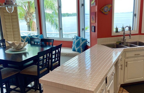 Crystal Beach House | Stilthouse Gulf Front Home heated pool, dock, elevator. Special fall rates!