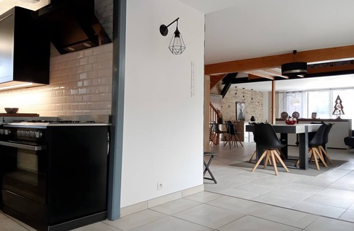 Martigne-Ferchaud House | Stone Cottage with Private Heated Pool in the Guéra Valley