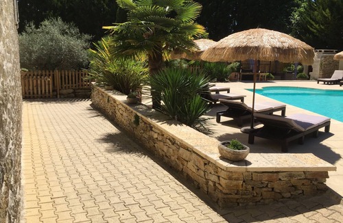 Mauroux House | Stone house, large 16.5x5-m private pool