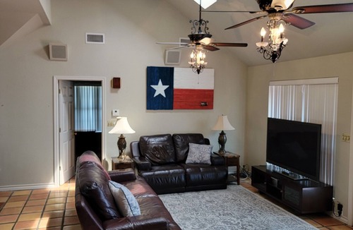 Laguna Park Cabin | Stone House with patio and less than 50 yards to the water.