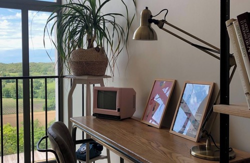 Lussan Cottage | Stone residence with exceptional views, private pool and spa