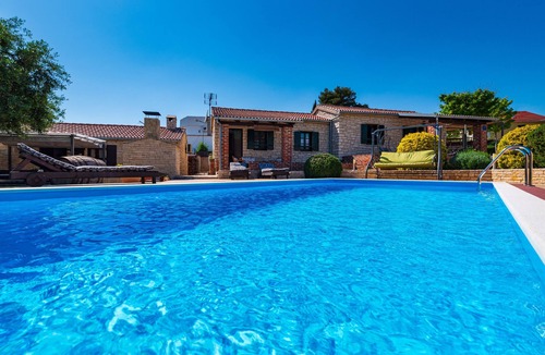 Posedarje Villa | Stone villa Tea with pool