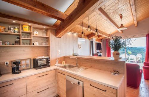 Chassiers House | Stone Villa with Panoramic Views