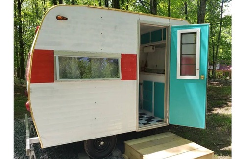 Pine Bush House | Stopover! at Boulder Point Campground Retro