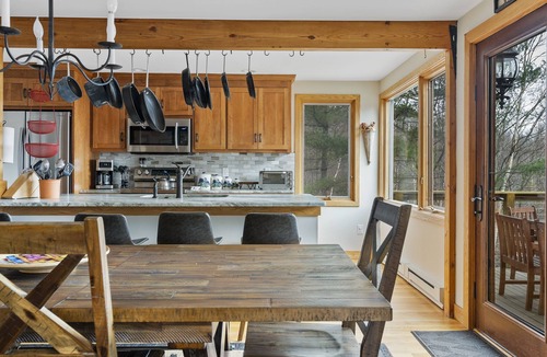 Stratton Mountain House | Stratton VT w/views, stunning 26ft Fireplace, and just 5 min to base