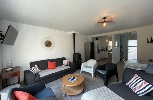 Hardelot-Plage Villa | "Stroll along the seaside" 9 people max
