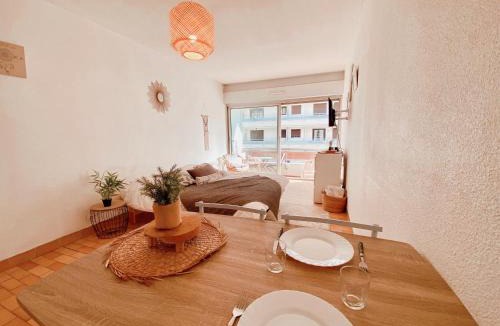 Mediterranee Apartment | Studio à 100m de la plage avec balcon - 66