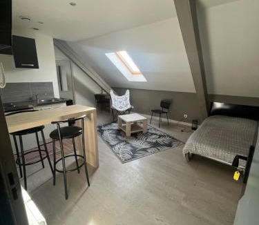 Belfort Apartment | Studio, étage 3, spacieux refait à neuf
