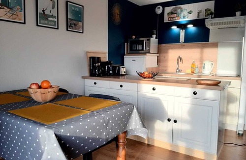 Stella-Plage Apartment | Studio 1 - 4 pers 300m from the beach with sea view