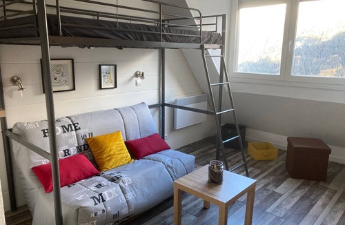 Le Pleynet Apartment | Studio 18m², sleeps 3, near slopes