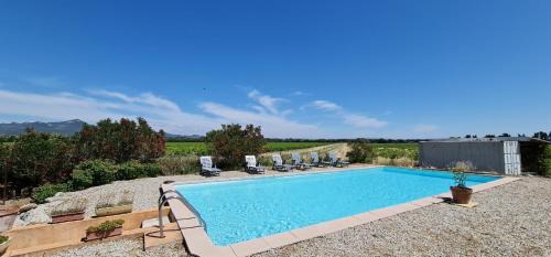 Jonquieres House | Studio 2 Personnes avec piscine