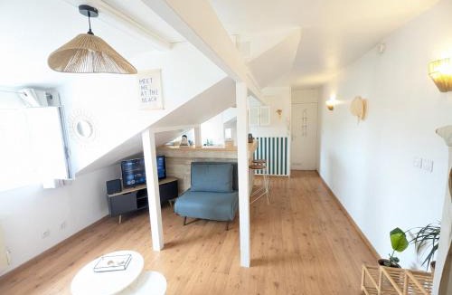 Quartier du Casino Apartment | Studio 3 couchages vue mer