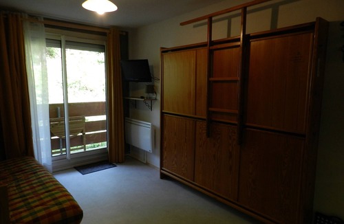 Le Pleynet Apartment | Studio 3 pers, slopes view, balcony, Le Pleynet