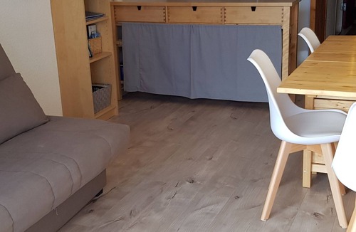 Arc-2000 Apartment | Studio 4/5 pers. 29m² Plein Sud-LES ARCS 2000- VARET- Foot pistes- bedroom area