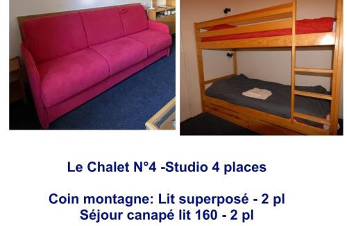 Eaux-Bonnes Apartment | Studio 4 pers à Gourette avec Wifi et animaux acceptés - FR-1-859-21