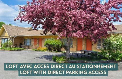 Ste Anne de Beaupre Apartment | Studio 7 - 2 min du Bord de l'eau Foyer & Barbecue
