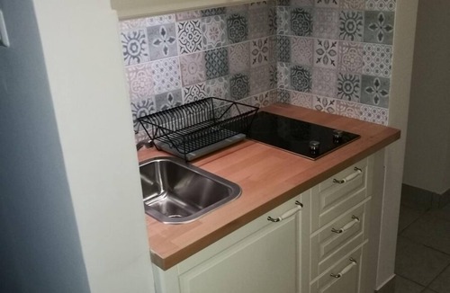 Murter Apartment | Studio apartment for 2 persons A5, with balcony, directly on the beach, Betina Murter
