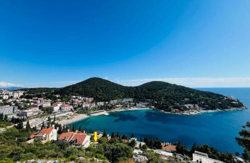 Babin Kuk Apartment | Studio apartment (Gudelj) with big terrace, sea view, free parking