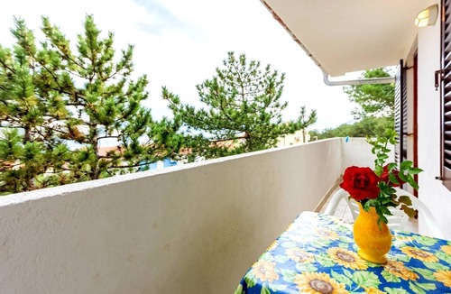 Baska Apartment | Studio apartment in Baška with Seaview, Balcony, Air condition, WIFI (3494-2)