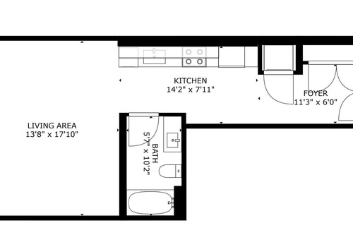 Downtown Vancouver Apartment | Studio Apartment in Vancouver