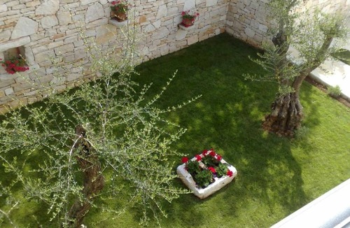 Brsec Apartment | Studio apartment with the balcony and seaview in a picturesque town