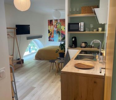 Saint-Alban-de-Roche Apartment | Studio Au Clair de Lune