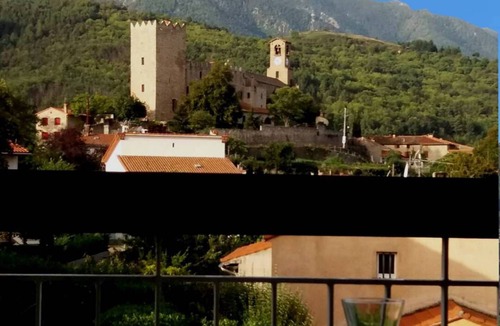 Vernet-les-Bains Apartment | Studio Avec Balcon et vue Dégagée à 5 min à Pied du Centre Ville