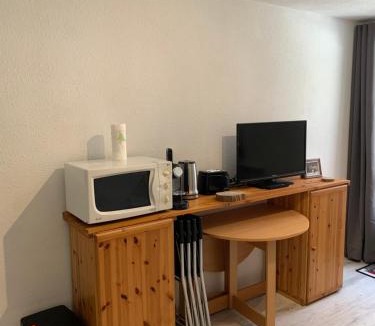 Les Adrets Apartment | Studio avec balcon aux pieds des pistes